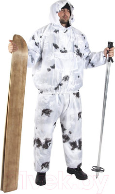 Костюм для охоты и рыбалки Helios Маскировочный / HS-KM-WC-60-64 (р-р 60-64/182-188, клякса)