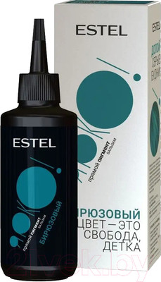 Оттеночный бальзам для волос Estel Ярко бирюзовый (150мл)