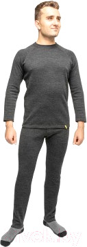 Комплект термобелья Helios Thermo-Merino (р-р 44-46/164-168, темно-серый)
