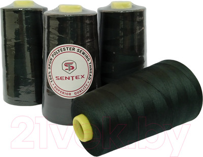 Набор швейных ниток Sentex 100% полиэстер 50/2 5000 ярдов 1125 (4шт)