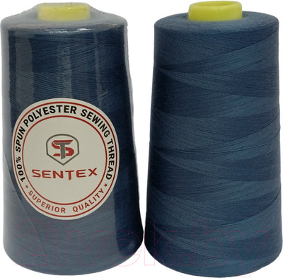 Набор швейных ниток Sentex 100% полиэстер 50/2 5000 ярдов 1319 (2шт)
