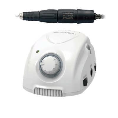 Аппарат для маникюра Saeyang Marathon 3 Champion SH37LN / 49623, с ручкой (бело-серый)