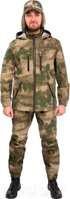 Костюм для охоты и рыбалки Helios Атом (р-р 60-62/182-188, мох)