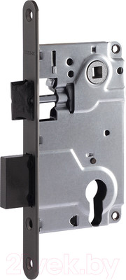 Корпус врезного замка Нора-М 25-85 (графит)