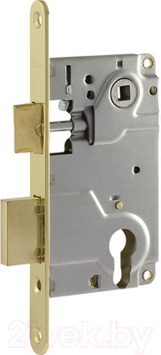 Корпус врезного замка Нора-М 25-85 (золото)