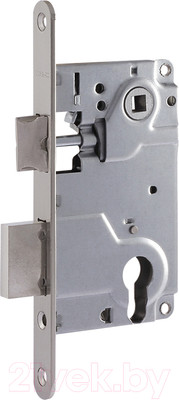 Корпус врезного замка Нора-М 25-85 (матовый никель)