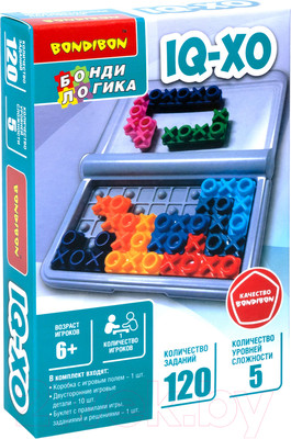 Настольная игра Bondibon БондиЛогика IQ-Xo / ВВ5843