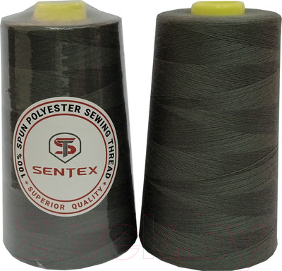 Набор швейных ниток Sentex 100% полиэстер 50/2 5000 ярдов 1244 (2шт)