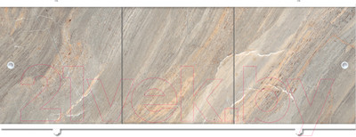 Экран для ванны МетаКам Премиум А 1.48 (камень коричневый)