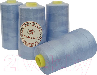 Набор швейных ниток Sentex 100% полиэстер 50/2 5000 ярдов 1285 (4шт)