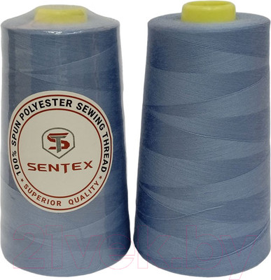 Набор швейных ниток Sentex 100% полиэстер 50/2 5000 ярдов 1287 (2шт)