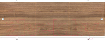 Экран для ванны МетаКам Премиум А 1.68 (орех темный)