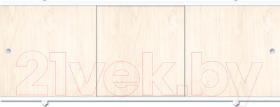 Экран для ванны МетаКам Премиум А 1.68 (орех светлый)