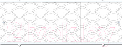 Экран для ванны МетаКам Премиум А 1.68 (светло-серый)