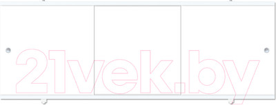 Экран для ванны МетаКам Izi-Build Plastic Line 150