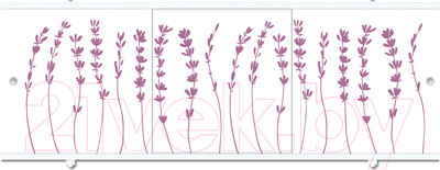 Экран для ванны МетаКам Премиум А 1.68 (лавандовый)