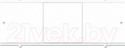 Экран для ванны МетаКам Премиум А 1.48 (серебристый)