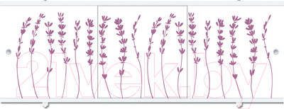 Экран для ванны МетаКам Премиум А 1.48 (лавандовый)