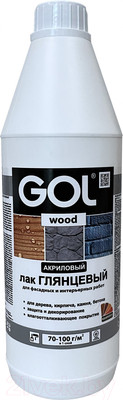 Лак GOL Wood Акриловый (800г, глянцевый)