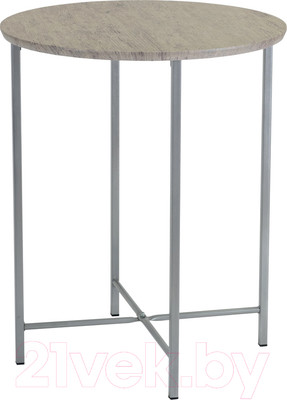 Журнальный столик Мебелик BeautyStyle 16 (серый шпат/металлик)