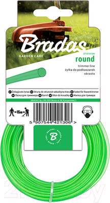 Леска для триммера Bradas ZTO27050K