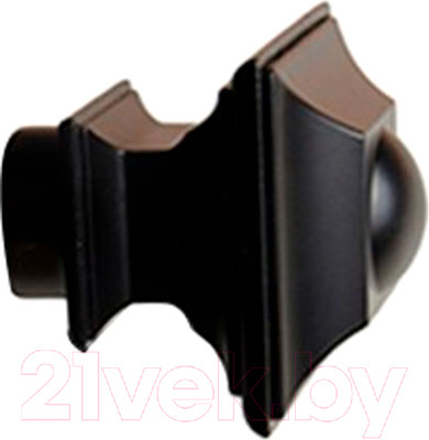 Набор наконечников для карниза Lm Decor YF030 Верди 25мм (2шт, черный матовый)