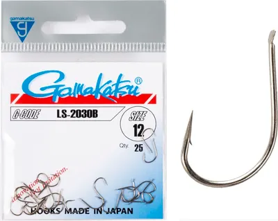 Набор крючков рыболовных Gamakatsu Hooks Bronze №12 / 146558-012 (25шт)