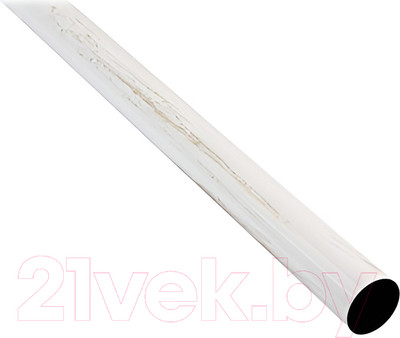 Труба для карниза Lm Decor Гладкая 16мм (белое золото, 3м)