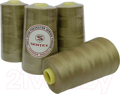 Набор швейных ниток Sentex 100% полиэстер 50/2 5000 ярдов 1373 (4шт)