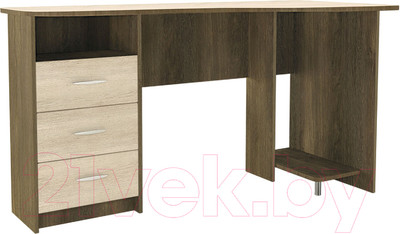 Компьютерный стол Артём-Мебель Вист СН-110.09 (дуб экспрессив бронзовый/дуб экспрессив песочный)