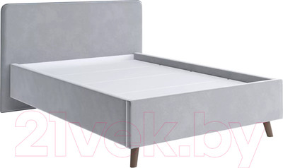 Каркас кровати Stolline Ванесса 13 140x200 (светло-серый)