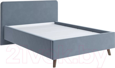 Каркас кровати Stolline Ванесса 14 140x200 (темно-серый)