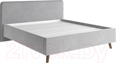 Каркас кровати Stolline Ванесса 23 180x200 (светло-серый)