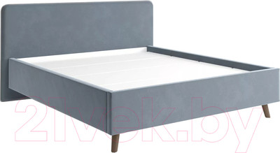 Каркас кровати Stolline Ванесса 24 180x200 (темно-серый)