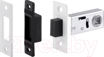 Защелка врезная Нора-М С-50М (белый)