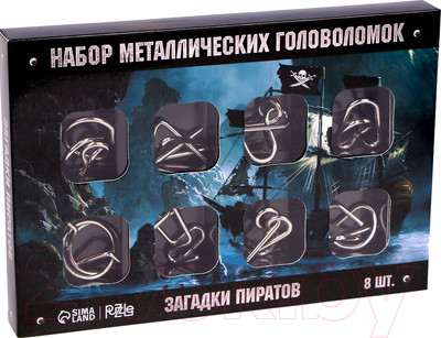 Набор головоломок Puzzle Загадки пиратов / 3302591