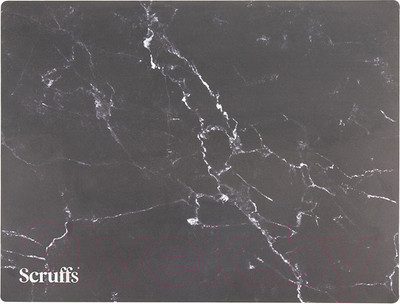 Коврик под миску Scruffs Placemat / 825377 (черный/белый)