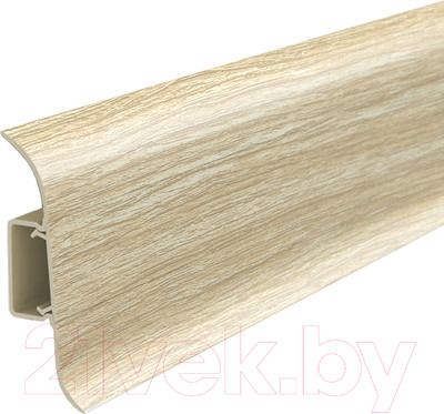 Плинтус Ideal Классик 218 Дуб европейский 55мм С центральной планкой (2.2м)