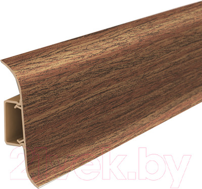 Плинтус Ideal Классик 341 Ольха 55мм С центральной планкой (2.2м)