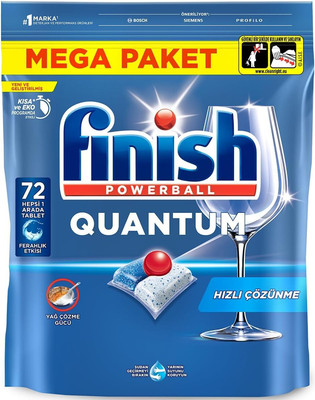 Таблетки для посудомоечных машин Finish Quantum (72шт)