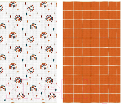 Набор полотенец Самойловский текстиль Формы СТ ВФ17 8801/1 (45x60)