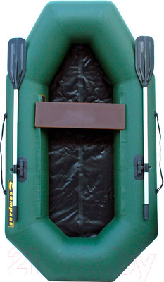 Надувная лодка Leader Boats Компакт-220 / 3922022 (зеленый)