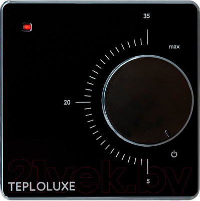 Терморегулятор для теплого пола Теплолюкс LC 001 (черный)