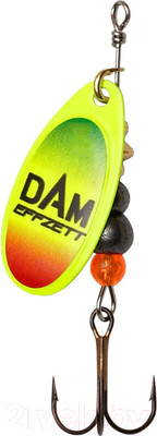 Блесна DAM FZ Fluo Spinner 5 S / 60693 (Trio)