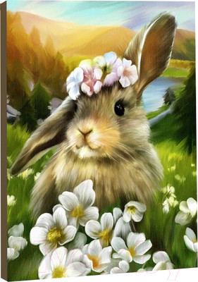 Набор алмазной вышивки Школа талантов Зайка / 5371213