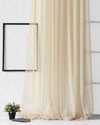 Гардина Pasionaria Вудсток 300x270 (бежевый)