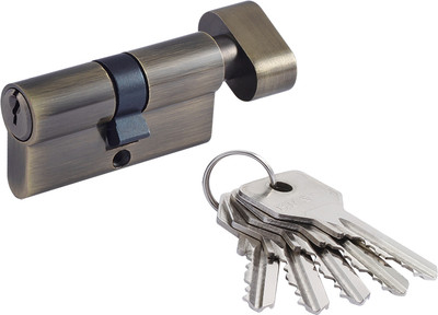 Цилиндровый механизм замка Нора-М STD Z ЛВ-60 30/30 (старая бронза)