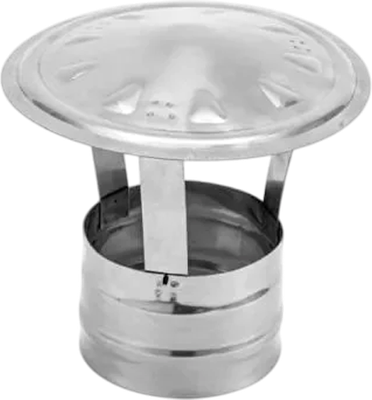 Колпак для дымохода UMKPRO 150 AISI 439/0.5мм (К) тип-2