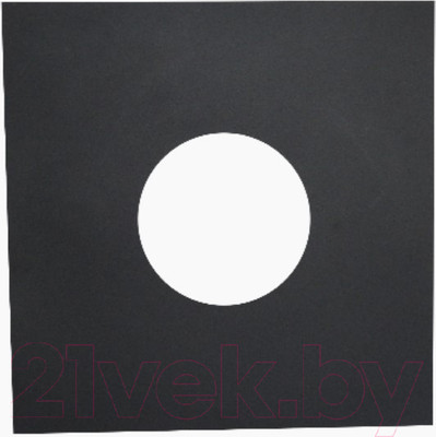 Накладка разрезная для дымохода КПД 0.7мм 550x550 ф220 Под сэндвич (черный)