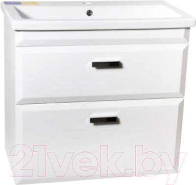 Тумба под умывальник Style Line Лотос 60 (подвесная, для квадратной раковины)